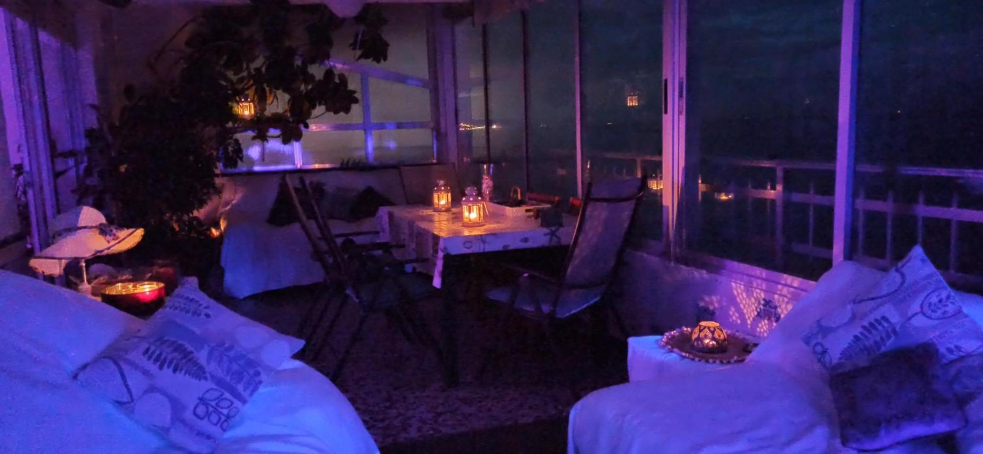 Blue Double Private Room At Front Beach - Habitacion Doble En La Playa Valencia Ngoại thất bức ảnh